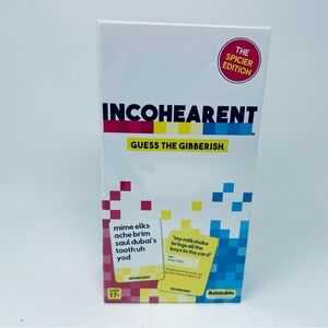 Incohearent Guess the Gibberish Spicier Edition 17+ Party Game Sealed